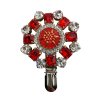 Brooch with Red Star-shaped Centre