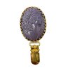 Oval Brooch with a Cameo of Girl