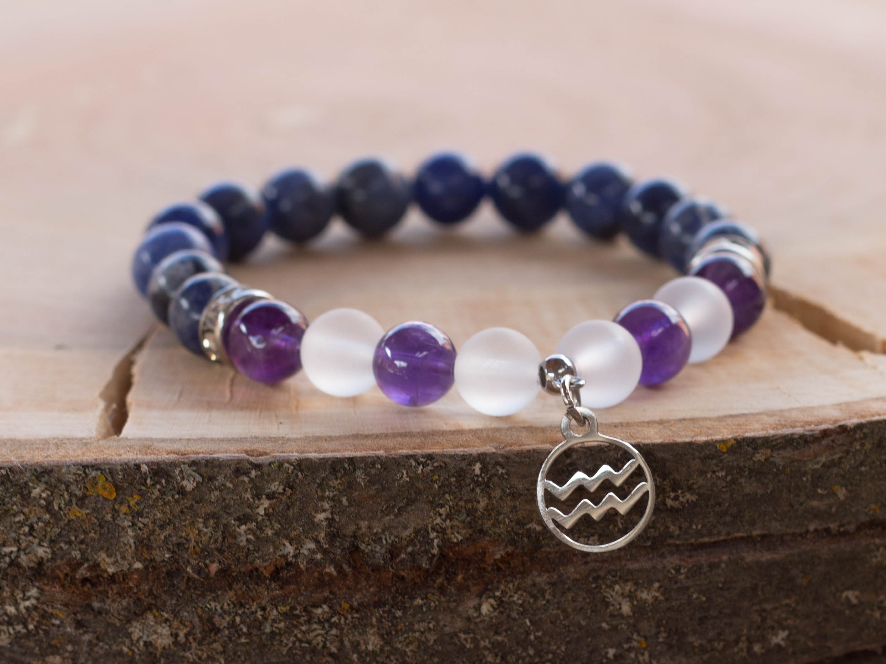 charmX  Náramek pro Vodnáře KONCENTRACE Velikost: XS - 15 cm (dětská velikost)