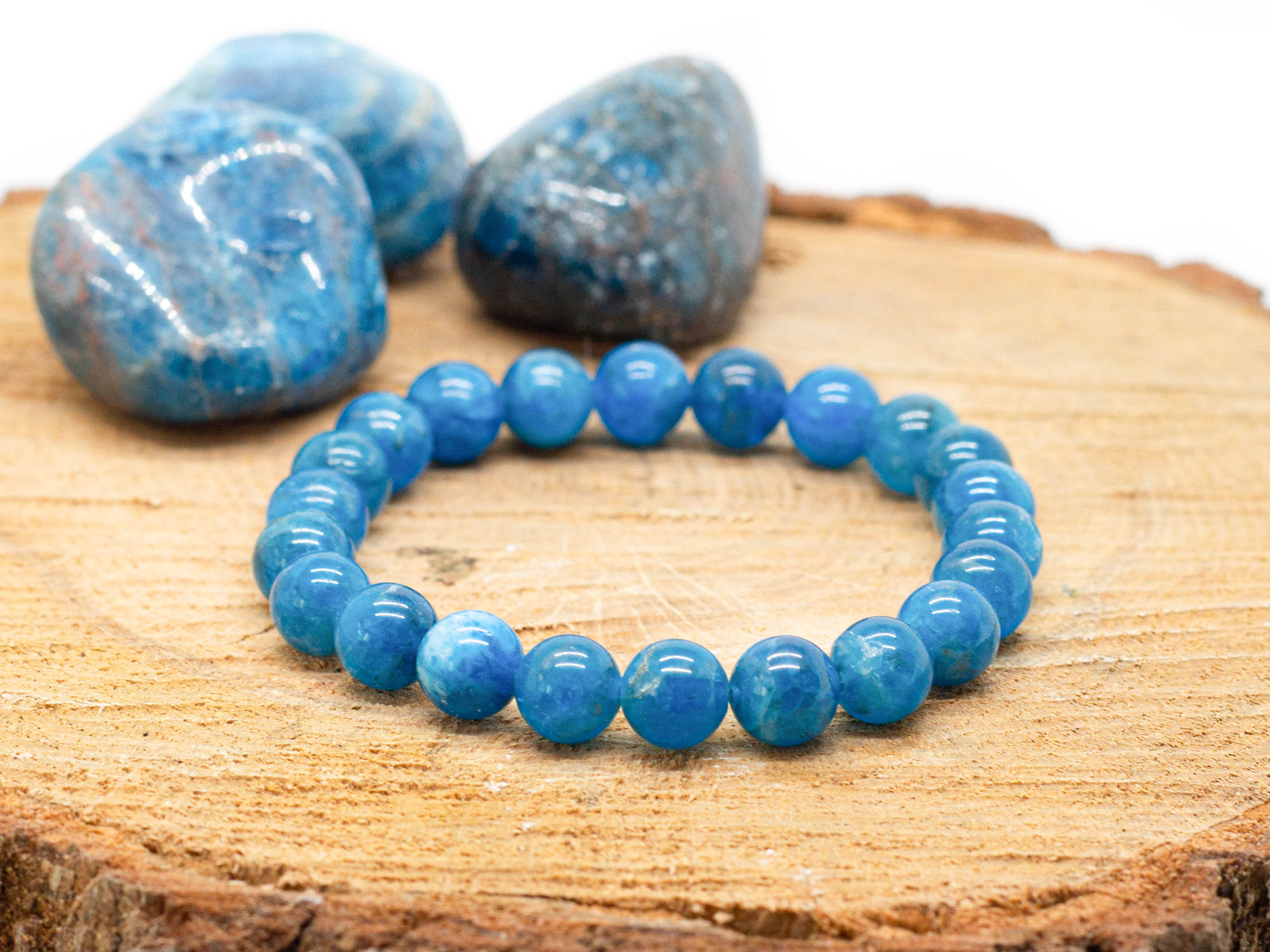 charmX  Náramek APATIT 8mm Velikost: XS - 15 cm (dětská velikost)