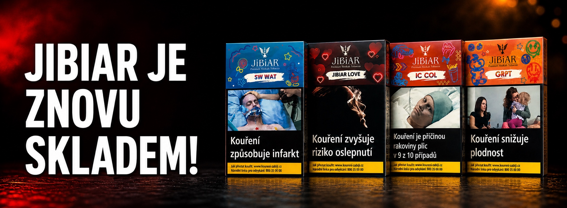 Jibiar je znovu skladem