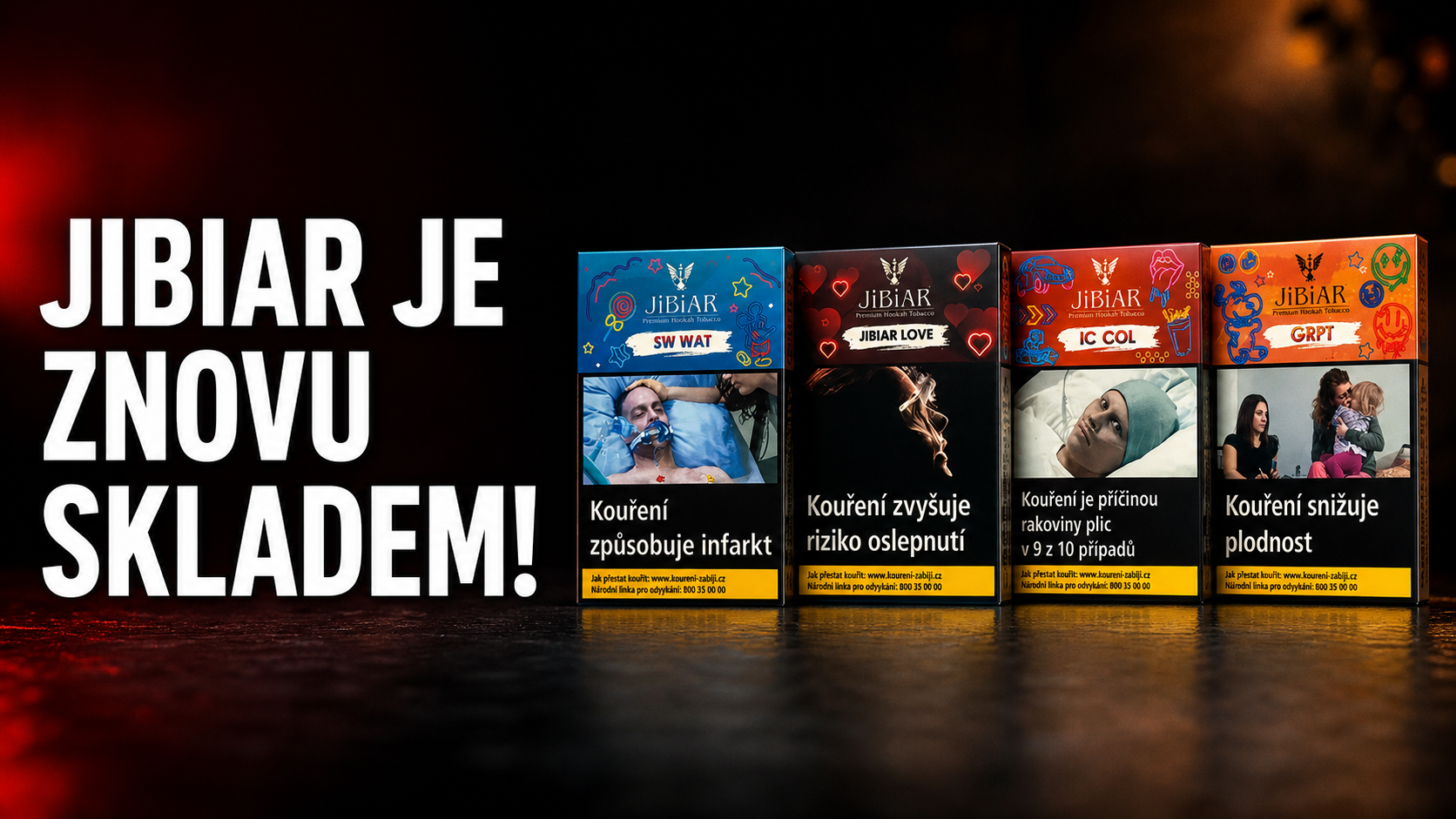 Jibiar je znovu skladem