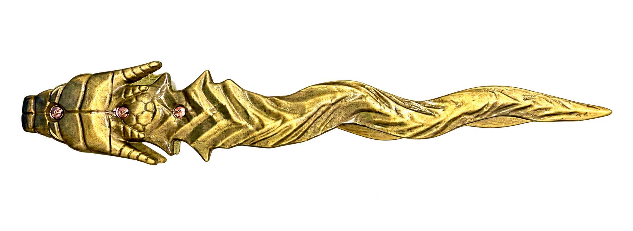 Kleště na uhlíky Dragon Gold – celý výrobek bez pozadí