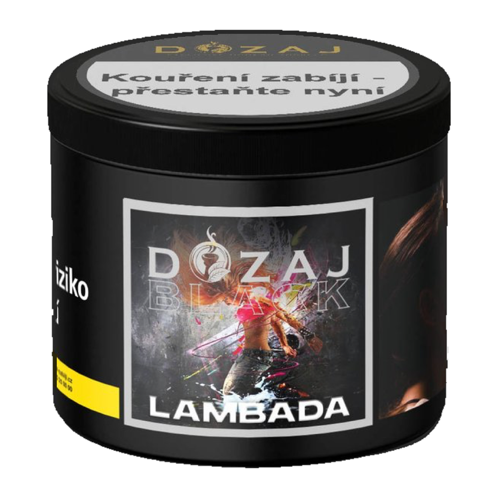 Balení tabáku Dozaj Black Lambada 125 g