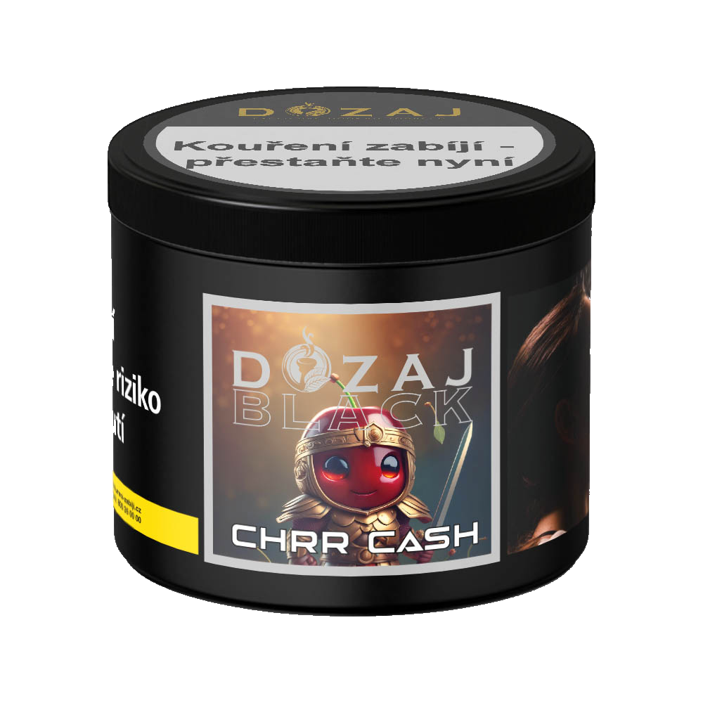 Balení tabáku Dozaj Black Chrr Cash 125 g