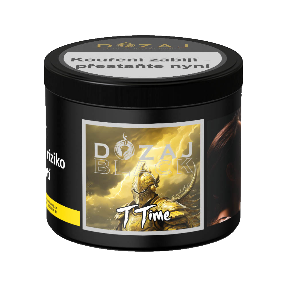 Balení tabáku Dozaj Black T Time 125 g