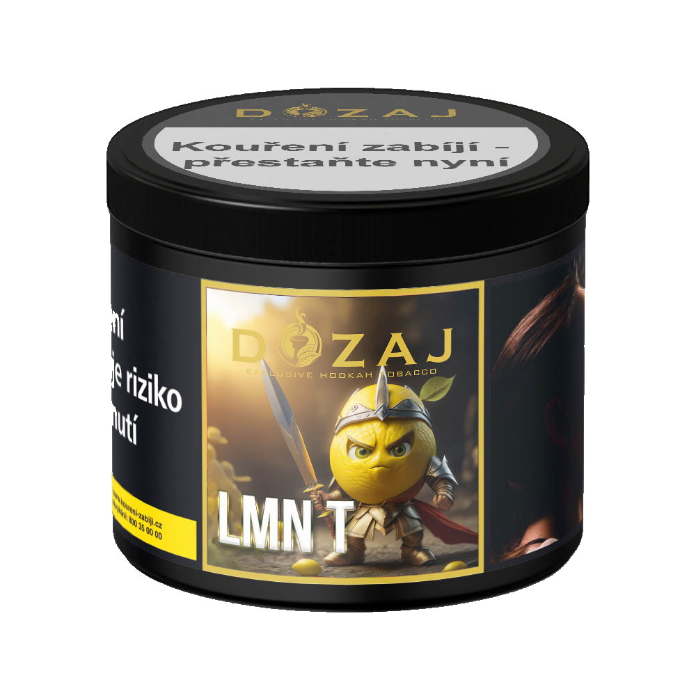 Balení tabáku Dozaj Black Lmnt 125 g