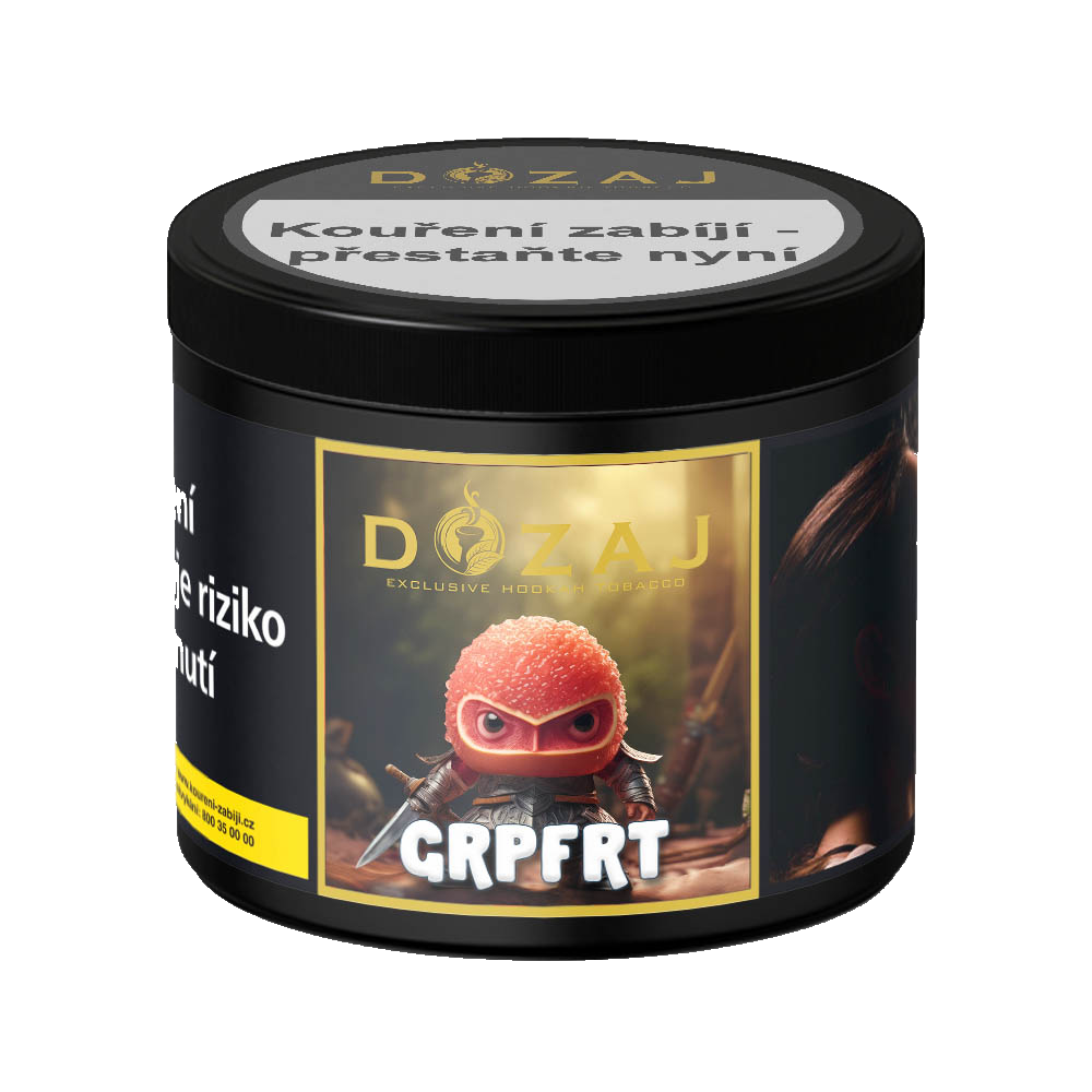 Balení tabáku Dozaj Black Grpfrt 125 g
