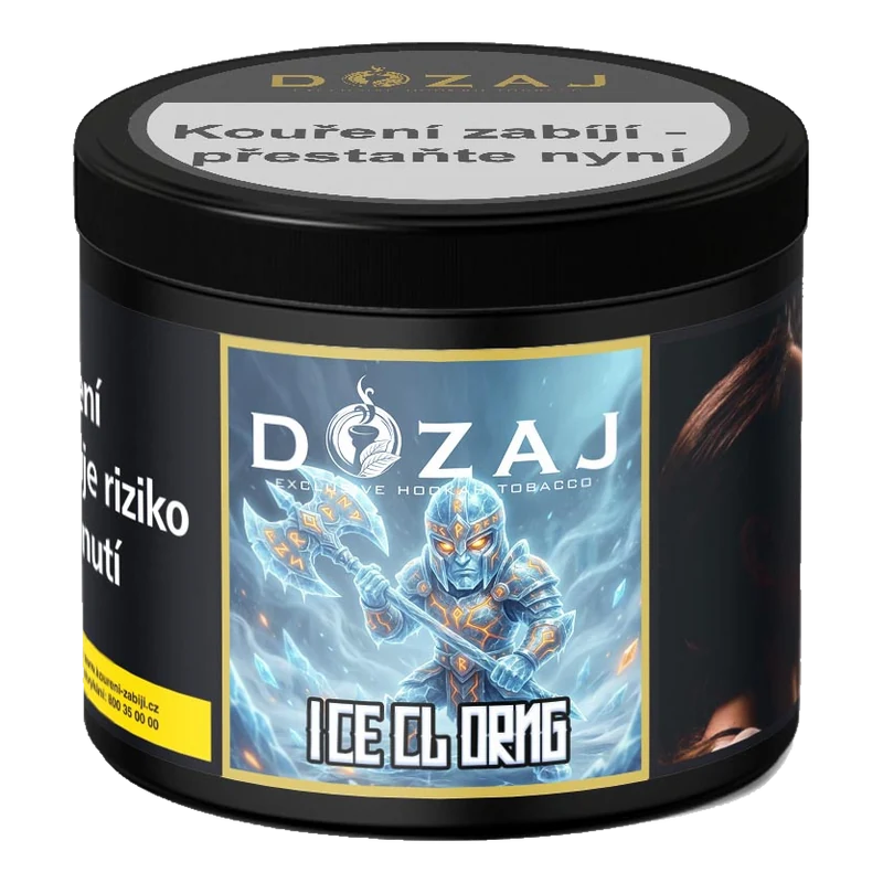 Balení tabáku Dozaj Gold Ice Cl Orng 200 g