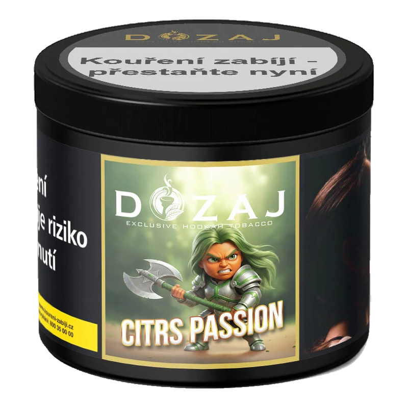 Balení tabáku Dozaj Gold Citrs Passion 200 g