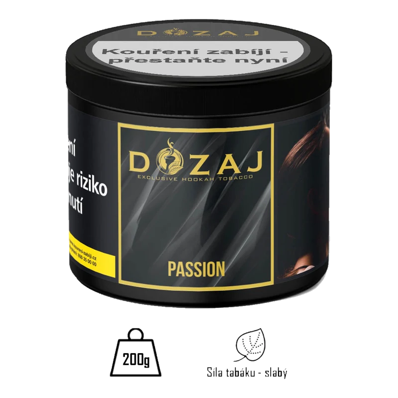 Balení tabáku Dozaj Gold Passion 200 g