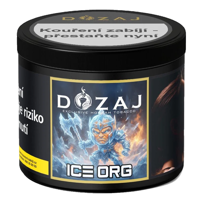 Balení tabáku Dozaj Gold Ice Org 200 g