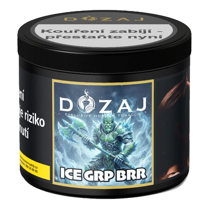 Balení tabáku Dozaj Gold Ice Grp Brr 200 g