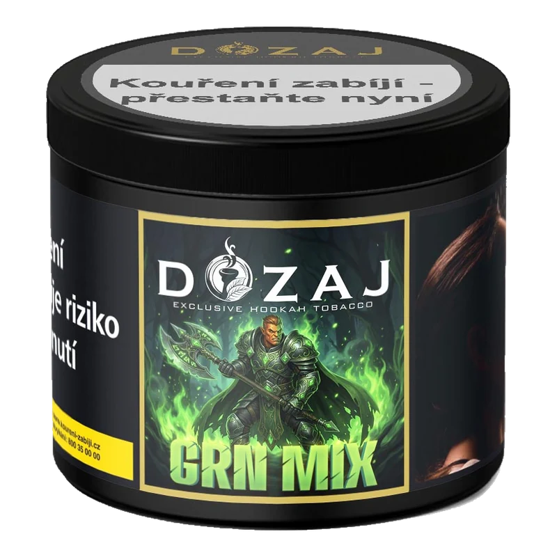 Balení tabáku Dozaj Gold Grn Mix 200 g
