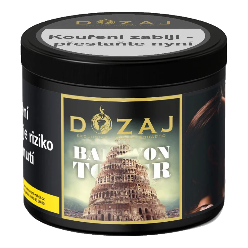 Balení tabáku Dozaj Gold Babilon Tower 200 g