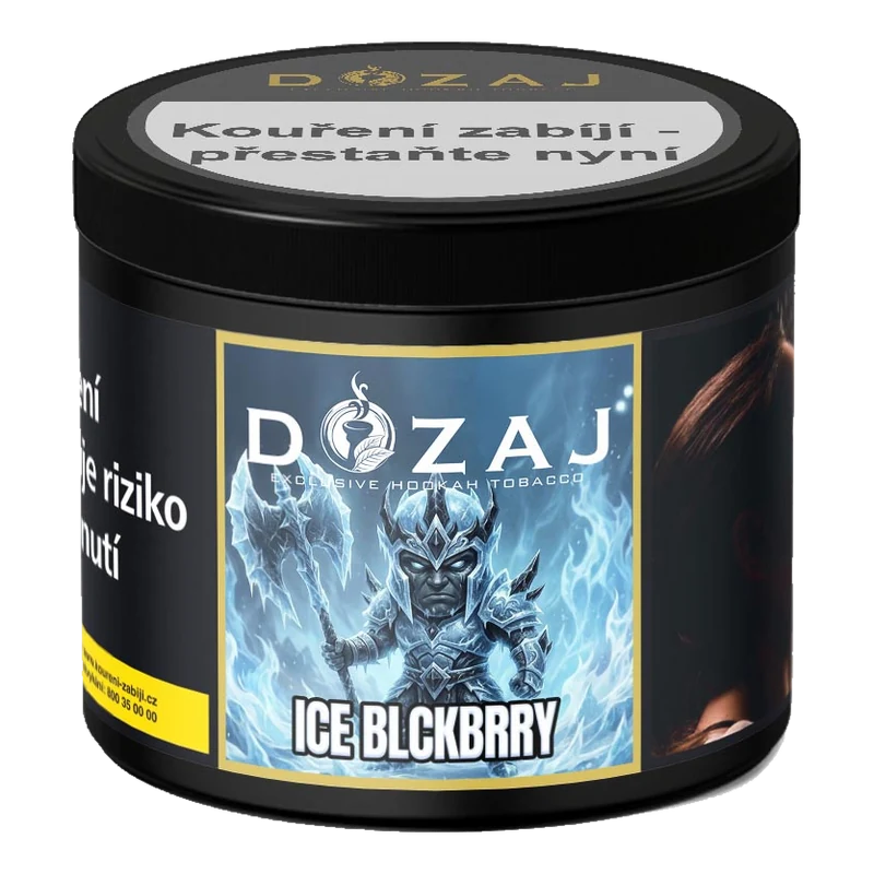Balení tabáku Dozaj Gold Ice Blckbrry 200 g