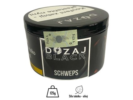 Dozaj Black Schweps 125g
