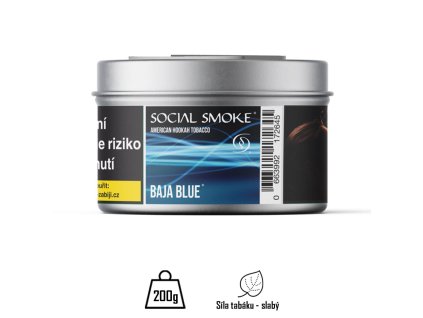 Social Smoke Baja Blue  200g
