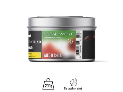 Social Smoke Wild B Chill 200g