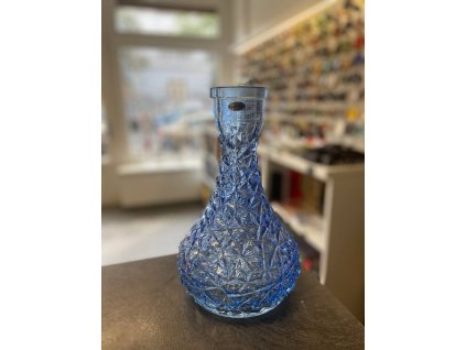 7132 vaza pro vodni dymku drop crystal wave light blue