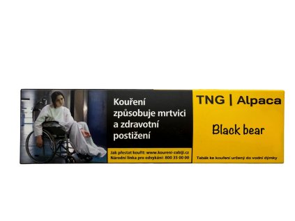 TNG Alpaca Black Bear 250g