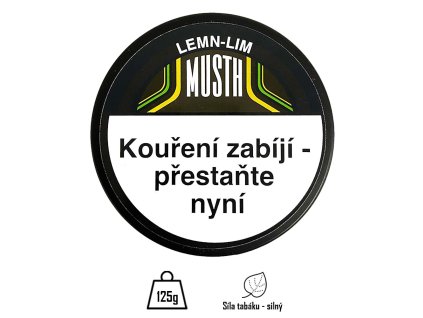 MustH Lemn-lim 125g