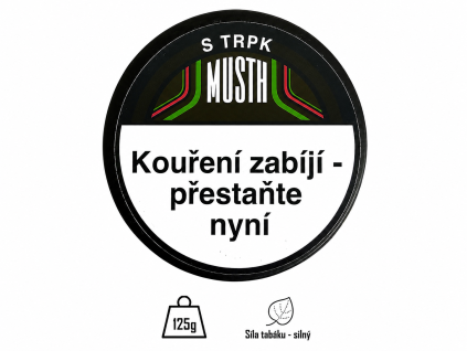 MustH S Trpk 125g