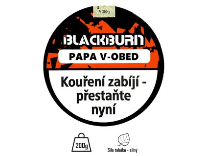 BlackBurn Papa v-obed 200g