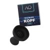 Silikonová korunka pro vodní dýmku AO Silikonkopf Black, krabička