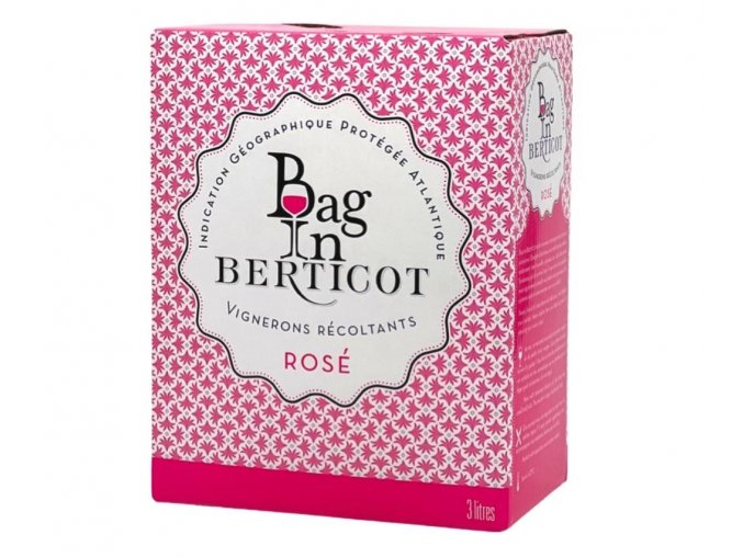 bag in berticot rose 3 l