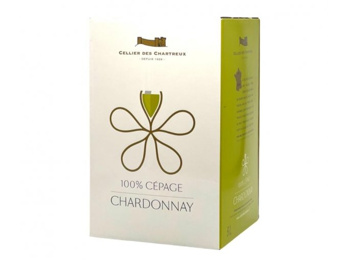 cellier des chartreux bag in box chardonnay 5l