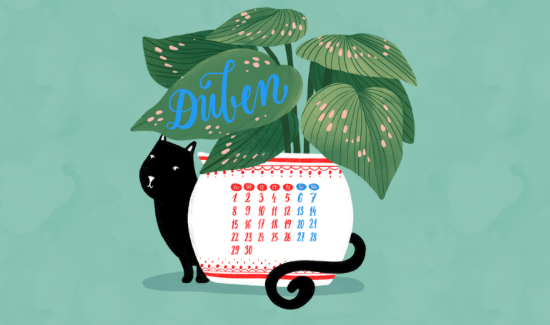 Duben - tapeta na plochu