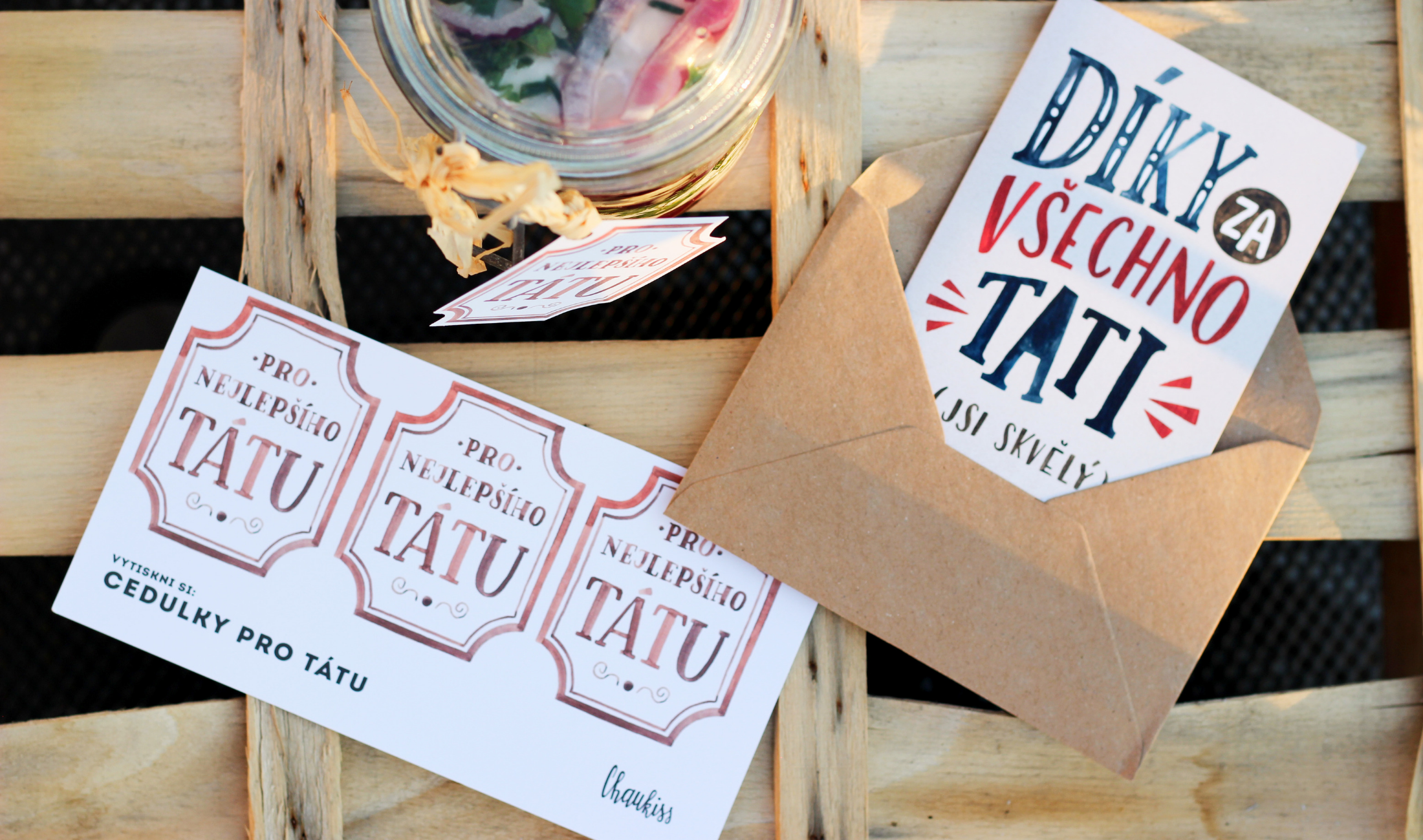 VYTISKNI SI - dárek pro tátu!