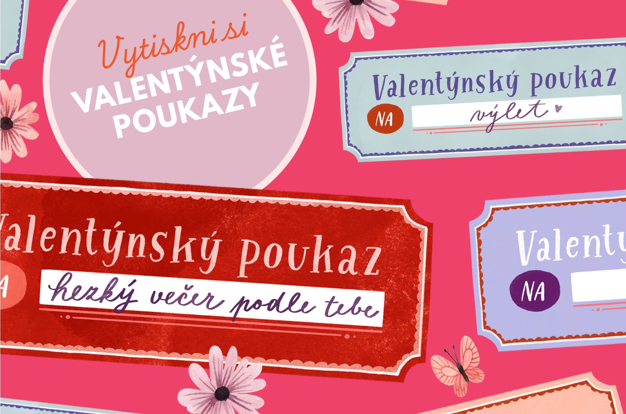 Vytiskni si - vylentýnské kupony