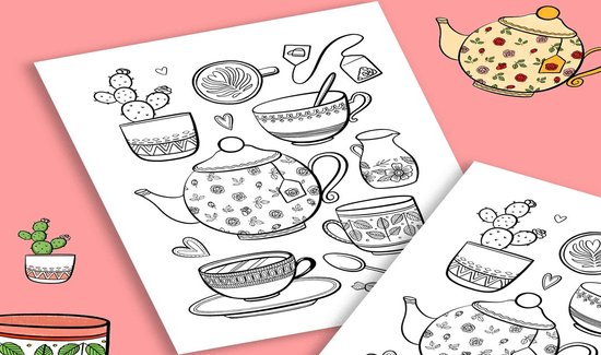 VYTISKNI SI - omalovánku plnou lásky