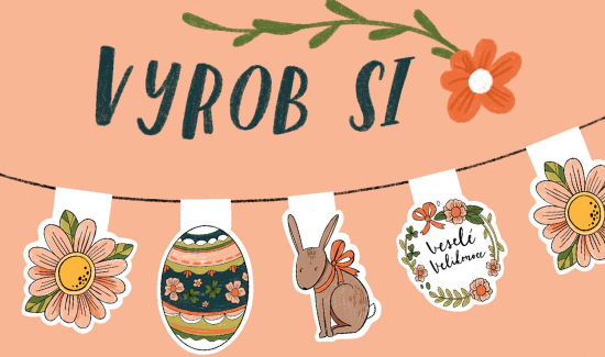 Vyrob si velikonoční girlandu