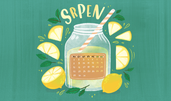 Srpen - tapeta na plochu