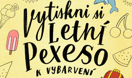 VYTISKNI SI - letní pexeso k vybarvení