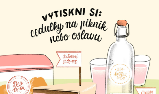 VYTISKNI SI - cedulky a samolepky na piknik