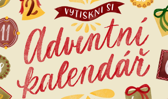 Vytiskni si a tvoř - adventní kalendář