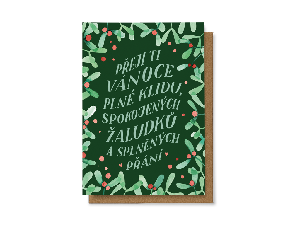 Levně Přeji Ti Vánoce plné klidu, spokojených žaludků a splněných přání