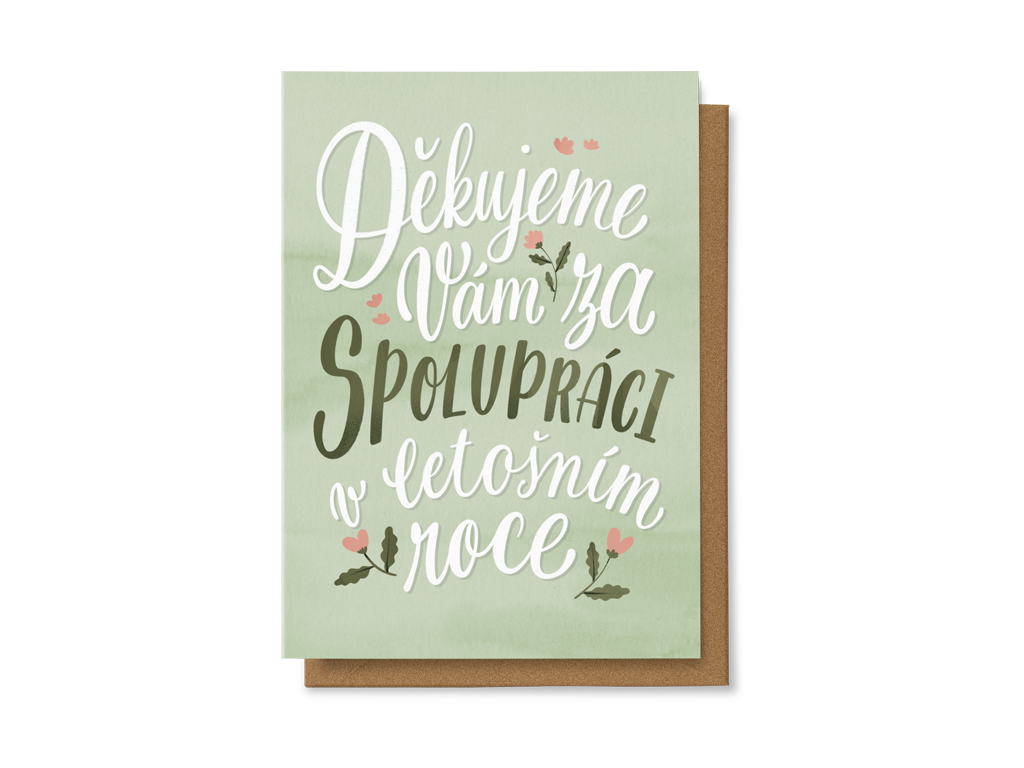 Levně Děkujeme za spolupráci v letošním roce...