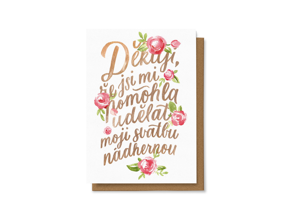 Levně Děkuji, že jsi mi pomohla udělat moji svatbu nádhernou