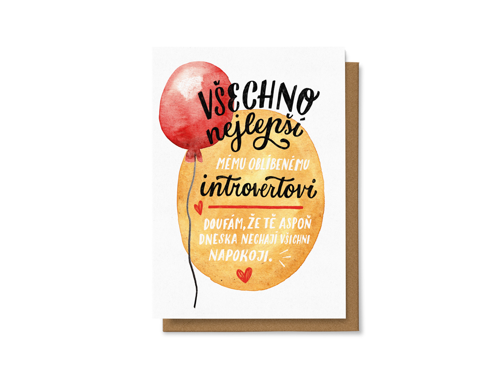 Všechno nejlepší introvertovi