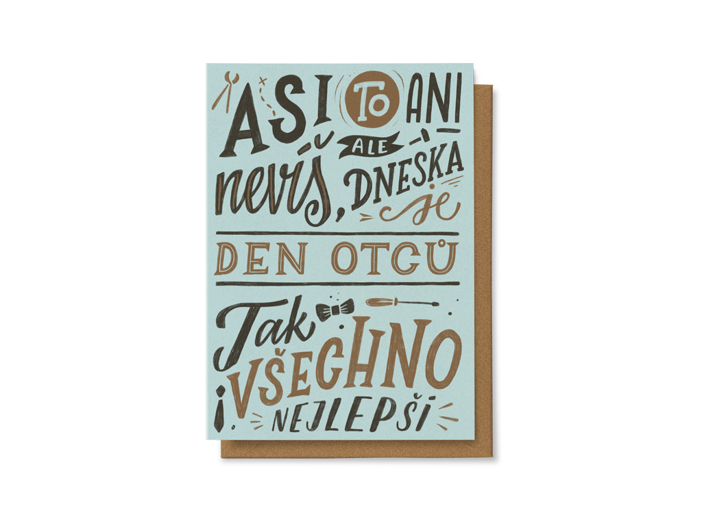 Levně Dneska je Den otců