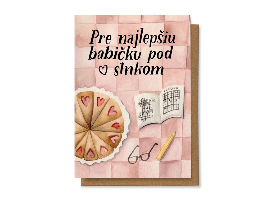 Levně Pre najlepšiu babičku pod slnkom