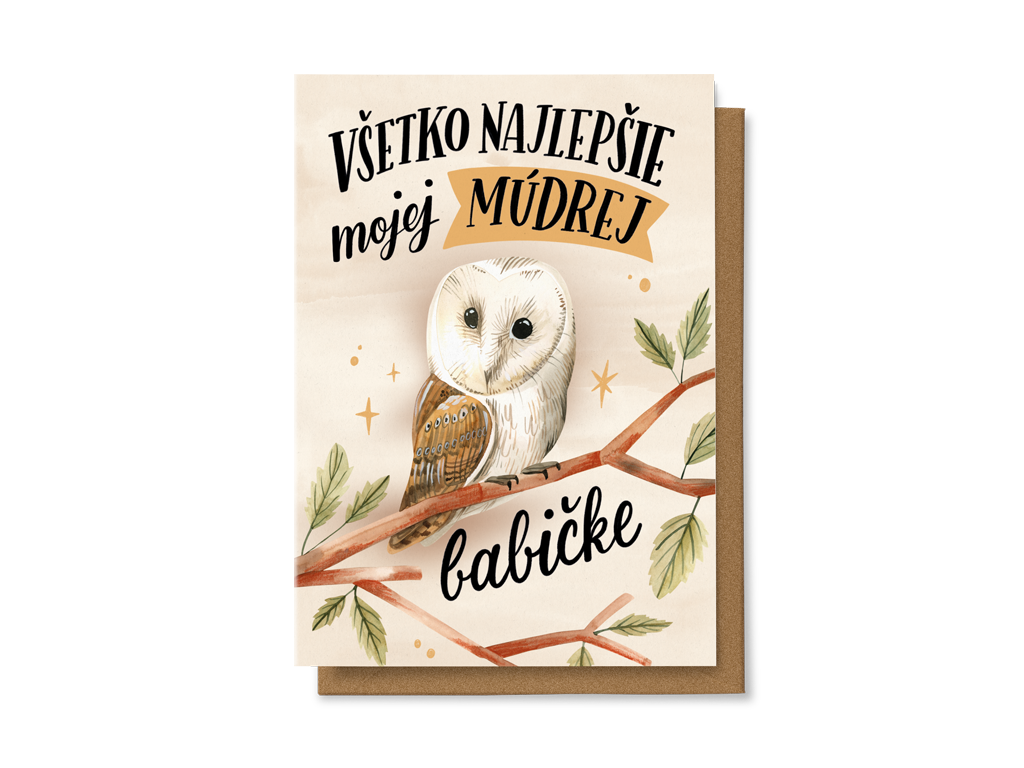 Levně Všetko najlepšie mojej múdrej babičke
