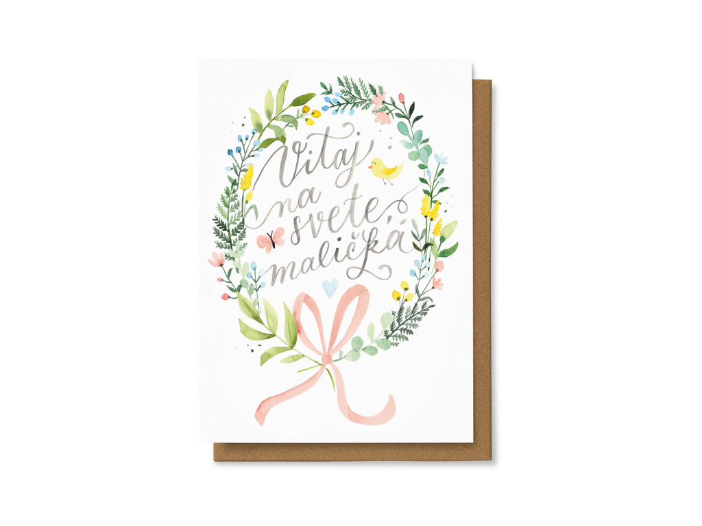 Vitaj na svete maličká