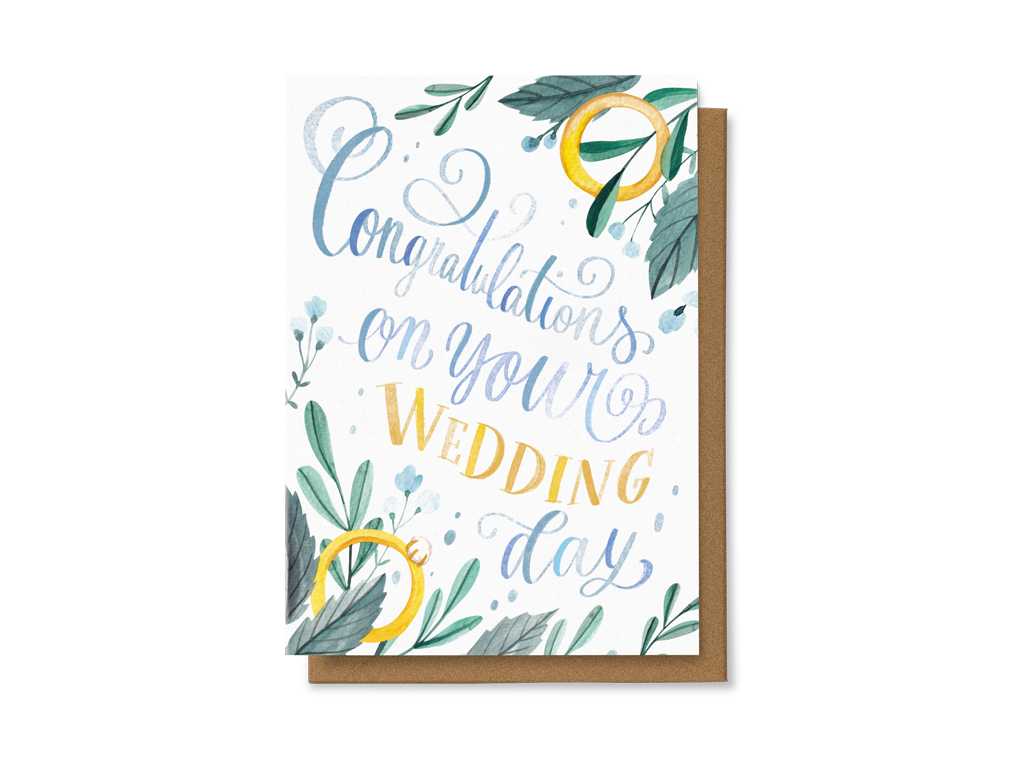 Levně Congratulations on your wedding day
