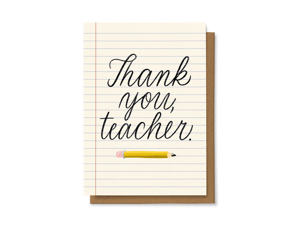 Levně Thank you, teacher.